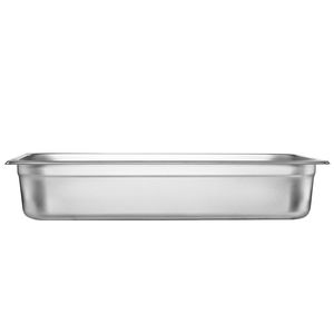 Set di 6 Vasche per Buffet Professionali da 4 Pollici di Profondità, in Acciaio Inox Spesso 0,8 mm, Attrezzatura per Mantenere il Cibo Caldo - Product Image 1