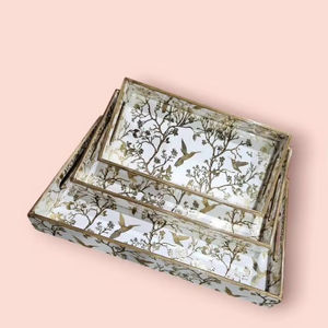 ถาดเคลือบพร้อมถาดเคลือบดูคลาสสิกถาดเคลือบฟันสำหรับใส่ของขวัญ - Product Image 1