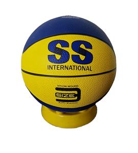 Goma de baloncesto PU de alta calidad y nailon moldeado tamaño 3 4 5 6 7 del vendedor indio para uso en partidos y entrenamientos - Product Image 3