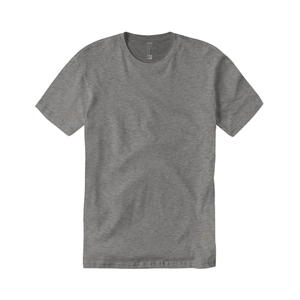 Camiseta de Manga Corta para Hombre, Corte Ajustado, Lisa, Mezcla de Algodón y Bambú - Product Image 1