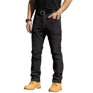 OEM Customized Men's Safety <b>Work</b> Pants Multi-Pockets Mechanic Cargo 100% Cotton Twill <b>Waterproof</b> Breathable Fluorescent - Product Image 5