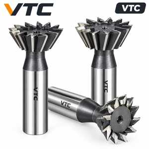 ดอกกัดทังสเตนคาร์ไบด์ VTC 6 ฟลูต ความยาวตัด 16 มม. แบบไม่เคลือบผิว สำหรับงานกัดแบบ Climb Milling สำหรับเครื่องจักรกลซีเอ็นซี - Product Image 1