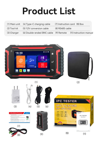 เครื่องทดสอบกล้องวงจรปิด NOYAFA NF-IPC725 8K IP Camera CCTV หน้าจอสัมผัส IPS ขนาด 5.5 นิ้ว ความละเอียด 1080P รองรับ Gigabit Ethernet 48V PoE WiFi ความแม่นยำสูง รับประกัน 1 ปี - Product Image 6
