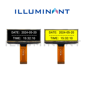 MUESTRAS GRATIS - Pantalla OLED Mono de 2.23 pulgadas 128x32 Blanco/Amarillo/Verde/Azul Claro SSD1305 8-bit 68XX/80XX 4-wire SPI I2C 2832ASWCG01 - Product Image 4