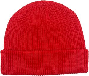 Bonnets courts en tricot classiques à revers, bonnets de pêcheur d'hiver pour l'extérieur, bonnets de marin élégants pour hommes et femmes - Product Image 1