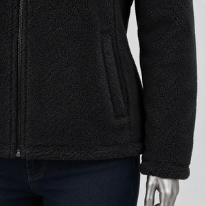 Chaqueta vaquera de mujer de nuevo estilo, de longitud media, para otoño/invierno, informal, con cremallera, lavada, con botones, solapa, bordes deshilachados, agujeros, color liso. - Product Image 3