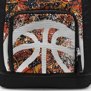 Sac à dos de sport pour basketball avec bretelles réglables, maille respirante, capacité de 30-40L, design personnalisable pour l'entraînement et les jeux en extérieur - Product Image 6