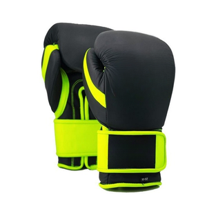 High Quality Customized Cowhide Leather Kick Boxing <b>Gloves</b> Wholesale MMA and Training Gear for Kids and Adults - Product Image 2