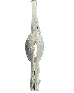 Bolso de Mano de Novia en Forma de Corazón con Cuentas de Terciopelo y Perlas Hechas a Mano para Moda Vintage con Cierre de Cremallera, Bolso de Fiesta, Estilo Indio - Product Image 2