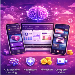 การพัฒนาอย่างชาญฉลาดสำหรับแอพดูแลสุขภาพฟินเทคและวิสัยทัศน์ด้วยระบบอัตโนมัติโมเดล ml และโซลูชันที่กำหนดเอง - Product Image 3