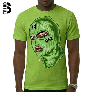 Camiseta Unisex de Manga Corta con Cuello Redondo, 100% Algodón, Tejido Liso Teñido, Corte Regular, Transpirable, Diseño Sólido en Color Liso - Product Image 3