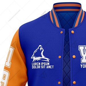 Veste-Chaqueta de béisbol para hombres, chaleco de béisbol, universidad, en Chenille Brodee 2022, personalizable - Product Image 2