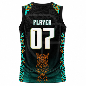 Conjunto de Camiseta y Pantalones Cortos de Baloncesto Transpirables y que Absorben la Humedad, Uniforme Sublimado, Fabricación OEM, Primera Calidad - Product Image 3