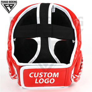 Protège-tête et protège-dents de boxe en cuir rouge 2026 – Haute qualité, personnalisable, confortable, grande protection buccale, prix compétitif - Product Image 2