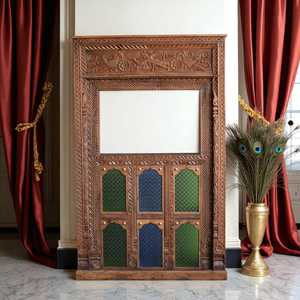 Mostrador de Oficina Moderno de Madera, Mostrador de Recepción Comercial con Acabado Pulido, Decoración Combinable, MOQ 1 Contenedor - Product Image 3