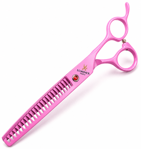 Ciseaux de toilettage professionnels en acier inoxydable pour animaux – Conception durable pour droitiers avec une coupe facile et fluide - Product Image 3
