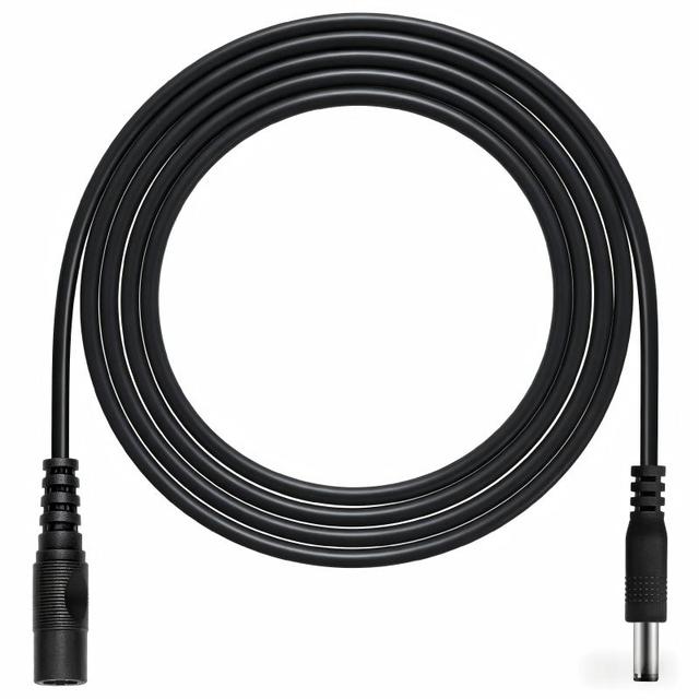 Custom 5.5 X 2.1mm DC Power Cord 12V 24V IEC Female/Male Extension Plug for Computer (5521)