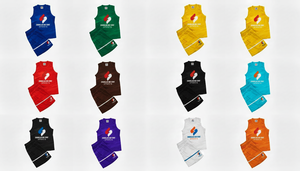 Uniforme de Baloncesto Personalizado para Equipo, Conjunto de Camiseta sin Mangas y Pantalones Cortos, Tejido Transpirable, Ropa Deportiva de Alto Rendimiento - Product Image 4