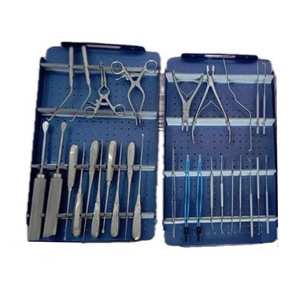 Juego de Instrumentos Dentales Ortopédicos de Acero Inoxidable Reutilizables, Kit Quirúrgico para Perros con Caja de Aluminio - Product Image 5