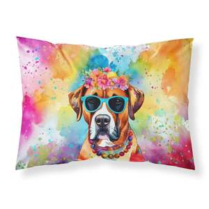 ปลอกหมอนสำหรับตกแต่งลายฮิปปี้ดอว์บ็อกเซอร์น้ำหนักเบาและนุ่มมากดูแลง่ายขนาดมาตรฐาน - Product Image 1