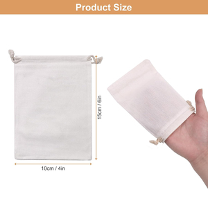 Best Quality Made In Pakistan low Moq Cotton Cloth Single <b>Drawstring</b> <b>Bags</b> Latest Simple Design For Online Sale - Product Image 3