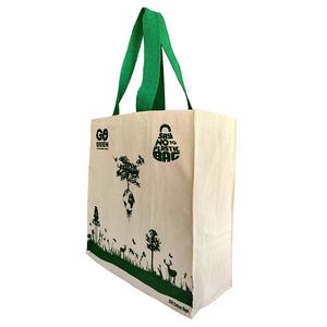 Bolsa de lona personalizada de alta calidad con descuento, bolsa de compras promocional, fabricante - Product Image 6