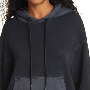 Sweat à capuche surdimensionné personnalisé pour femme, en molleton doux, chaud, décontracté, coupe ample, style streetwear - Product Image 2