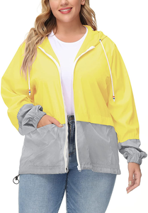 Veste coupe-vent imperméable en nylon pour homme, hiver, décontractée, unie, avec capuche, pliable, pour les voyages en plein air, les activités touristiques - Product Image 2