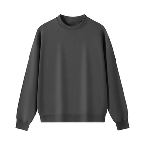 Sudadera de algodón OEM al por mayor en tejido French Terry, estilo relajado, MOQ bajo para marcas de streetwear estadounidenses - Product Image 3
