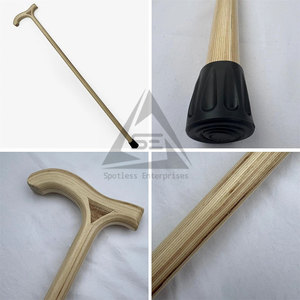 Bâtons de marche en bois légers et durables fabriqués au Pakistan - sur mesure, durables et antidérapants - Product Image 3