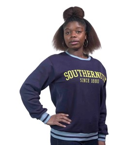 Sudadera con Capucha de Algodón 100% con Logotipo Personalizado de la Universidad del Sur 1880, Bordado 3D, Casual y Ecológica, 2026 - Product Image 2