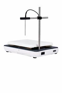 Plaque chauffante en céramique de laboratoire avec agitateur magnétique et contrôle numérique de la température pour applications chimiques et de recherche - Product Image 6