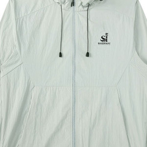 Wholesale Hooded Winter Lightweight Windbreaker <b>Jacket</b> <b>Packable</b> Breathable Daily Wear Custom Design Full Zip - Product Image 6