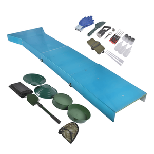 50 Pollici Kit per la ricerca dell'oro con vasca pieghevole (23 pezzi) per prospezione aurifera - Giocattolo da esterno a funzionamento manuale - Product Image 3