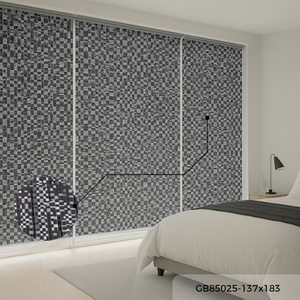 Persianas Enrollables Negras Cosmic Design GB85025 137x183cm, Garantía del Mejor Proveedor, Superventas en Malasia, Calidad OEM para Hogar y Oficina B2B - Product Image 1