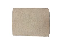 Tissu brodé en coton blanc de qualité supérieure, très demandé, avec trame Dori/Cord, léger et tissé, idéal pour les robes de mariée et les Kurtis pour filles