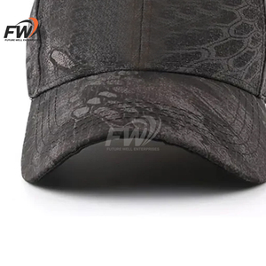 หมวกแก๊ปแฟชั่นแบบสปอร์ต 6 แผง ปักโลโก้ 3 มิติ ลายพราง ยูนิเซ็กซ์ ผ้าฝ้ายเนื้อนุ่ม ดีไซน์สีเทา ปรับขนาดได้ด้วยโลหะ - Product Image 4