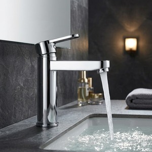 Wholesale Basin Faucet Chrome <b>ABS</b> Lever Plastic Thread Bathroom Washroom Single Cold Tap Lavabo KSLA-06 KSN VietNam - Product Image 4