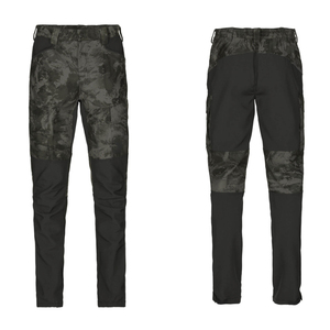 กางเกงคาร์โก้ผู้ชายแบบยุทธวิธี กันน้ำ ยืดหยุ่น เหมาะสำหรับเดินป่า ล่าสัตว์ กางเกงลำลองหลายกระเป๋า กางเกงทำงานผู้ชาย ทรงจ็อกเกอร์ ไซส์ใหญ่ - Product Image 3