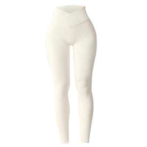 Leggings de yoga décontractés respirants et écologiques de haute qualité pour femmes - Coupe ajustée, taille mi-haute, séchage rapide, sans coutures, vente en gros - Product Image 6