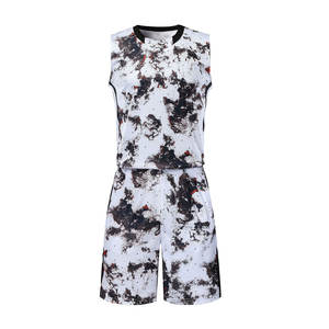 Conjuntos de Entrenamiento de Baloncesto con Logotipo Personalizado, Ropa Deportiva Transpirable para Verano |   Ropa de Béisbol de Secado Rápido que Absorbe la Humedad, 100% Poliéster - Product Image 1