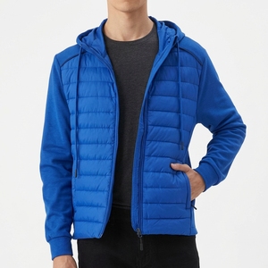 Mens Packable Puffer Jacket Custom Lightweight Winter Warm Padded <b>Coat</b> Outdoor Wholesale Private Label Supplier - Product Image 3