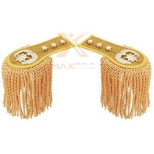 วัสดุคุณภาพดีเยี่ยม ทนทาน ผลิตตามสั่ง ปี 2026  ชุดเครื่องแบบพิธีการทันสมัย  แผ่นประดับไหล่ - Product Image 2