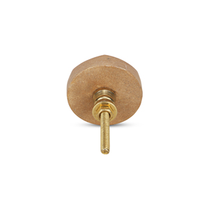 Boutons de meuble ronds en marbre de luxe faits à la main Shubham, poignées décoratives en pierre pour tiroirs et armoires - Product Image 3