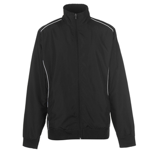 Men Black Athletic Tracksuit Set – <b>Zip</b>-<b>Up</b> <b>Jacket</b> & Jogger Pants - Product Image 2