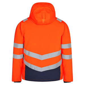 Vestes de travail industrielles personnalisées haute visibilité pour la construction, vêtements de travail routiers d'hiver, uniforme de travail haute visibilité, veste de sécurité avec bande réfléchissante - Product Image 2