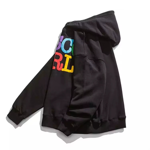เสื้อฮู้ดดี้พิมพ์ลายตัวอักษรแบบนูน 3 มิติ คุณภาพสูง พร้อมชุดวอร์ม - Product Image 2