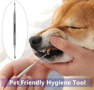 Professional 6.5" Stainless Steel Dental Tartar Scraper <b>Tool</b> | Double Ended Plaque Remover for Home & Clinic <b>Teeth</b> <b>Cleaning</b> - Product Image 4