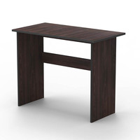 Bureau d'étude exécutif moderne de haute qualité, design contemporain, assemblage facile, plateau en bois aggloméré/panneaux de particules, pour bureau