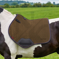 Vente en gros de tapis de selle carrés de haute qualité pour chevaux, antidérapants, respirants, pour le saut d'obstacles, avec logo et couleur personnalisés